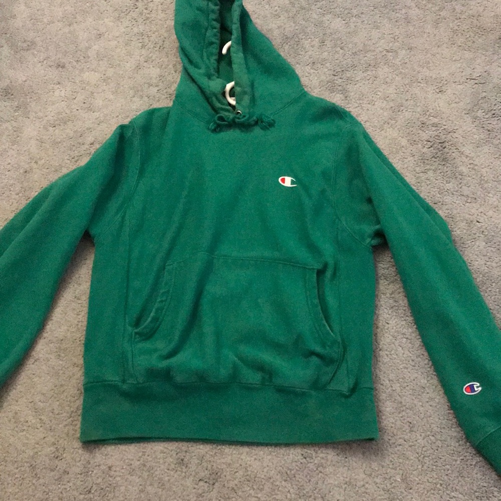 Green Champion Hoodie